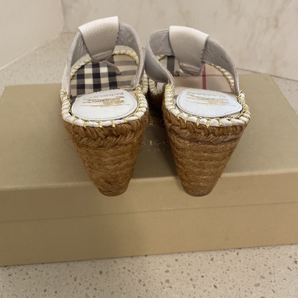 Authentic Burberry Wedge Shoes - Picture 4 of 5